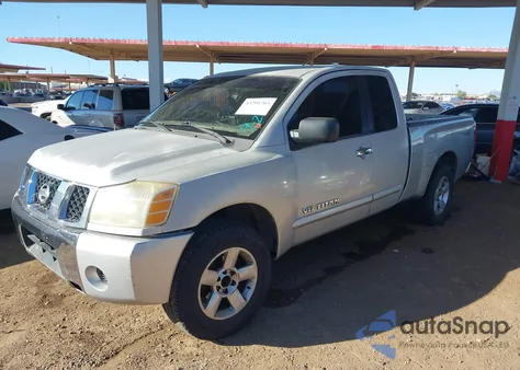 2006 Nissan Titan Se из США, поврежденный, VIN 1N6AA06A26N532246